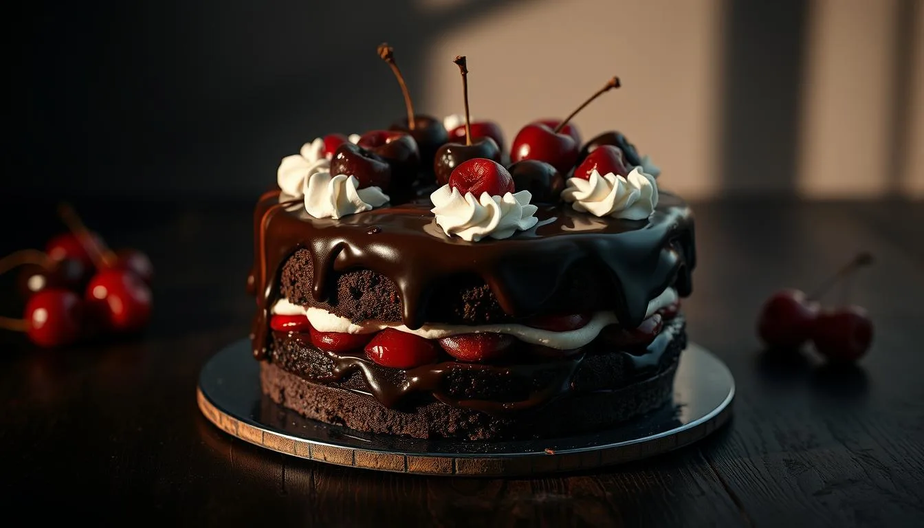 black forest cake recipe